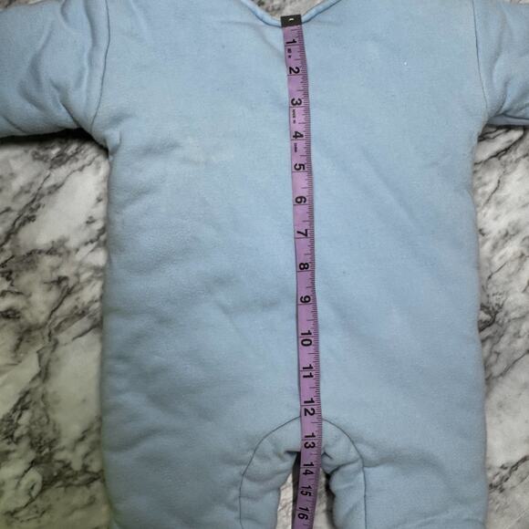 BABY MERLIN'S MAGIC SLEEPSUIT Baby Blue Swaddle Wrap Transition Sleeper 3-6M - Picture 7 of 10